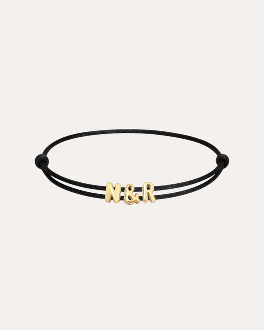 DOUBLE INITAL BRACELET