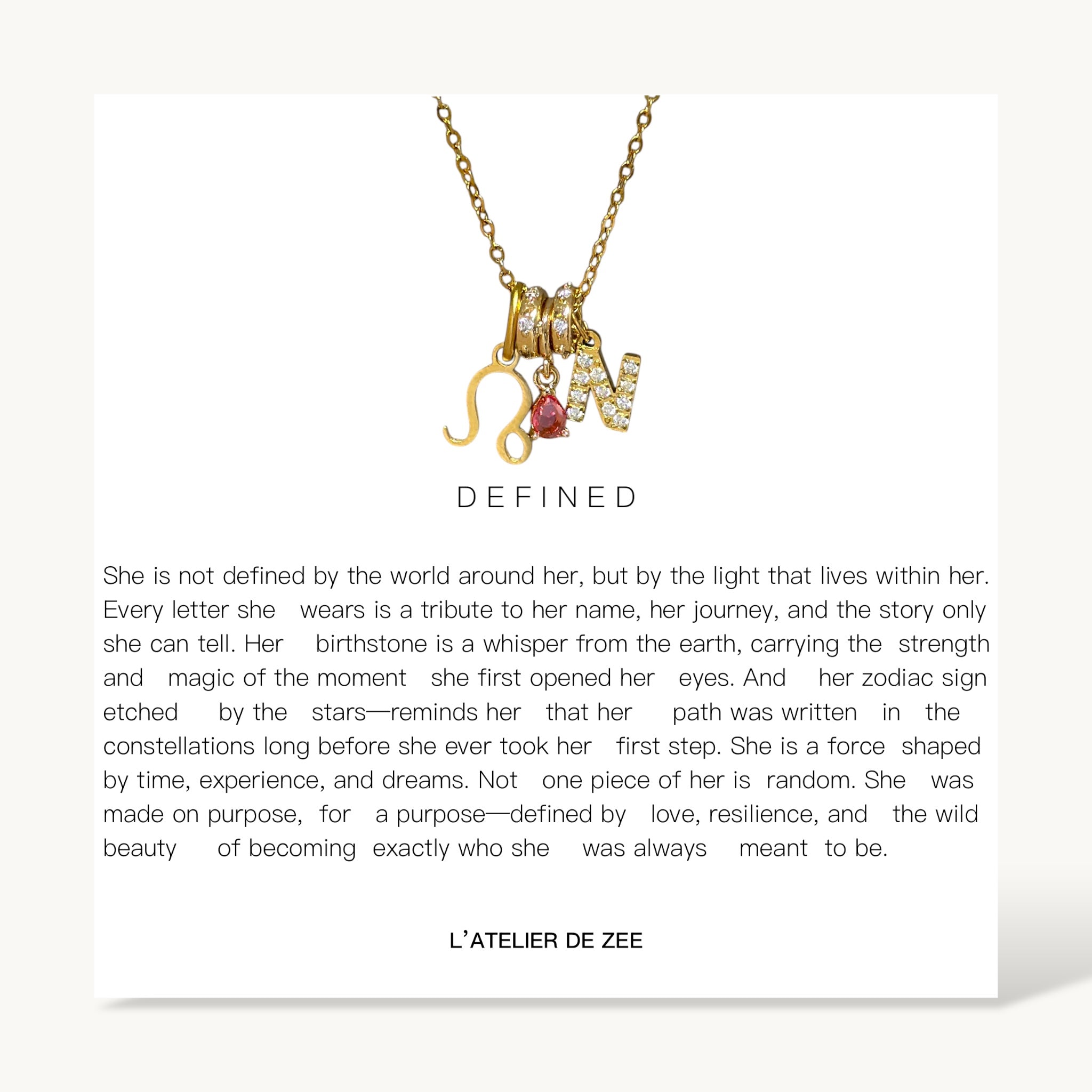 DEFINED NECKLACE