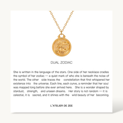 Dual Zodiac Necklace