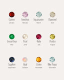 BIRTHSTONE STUDS