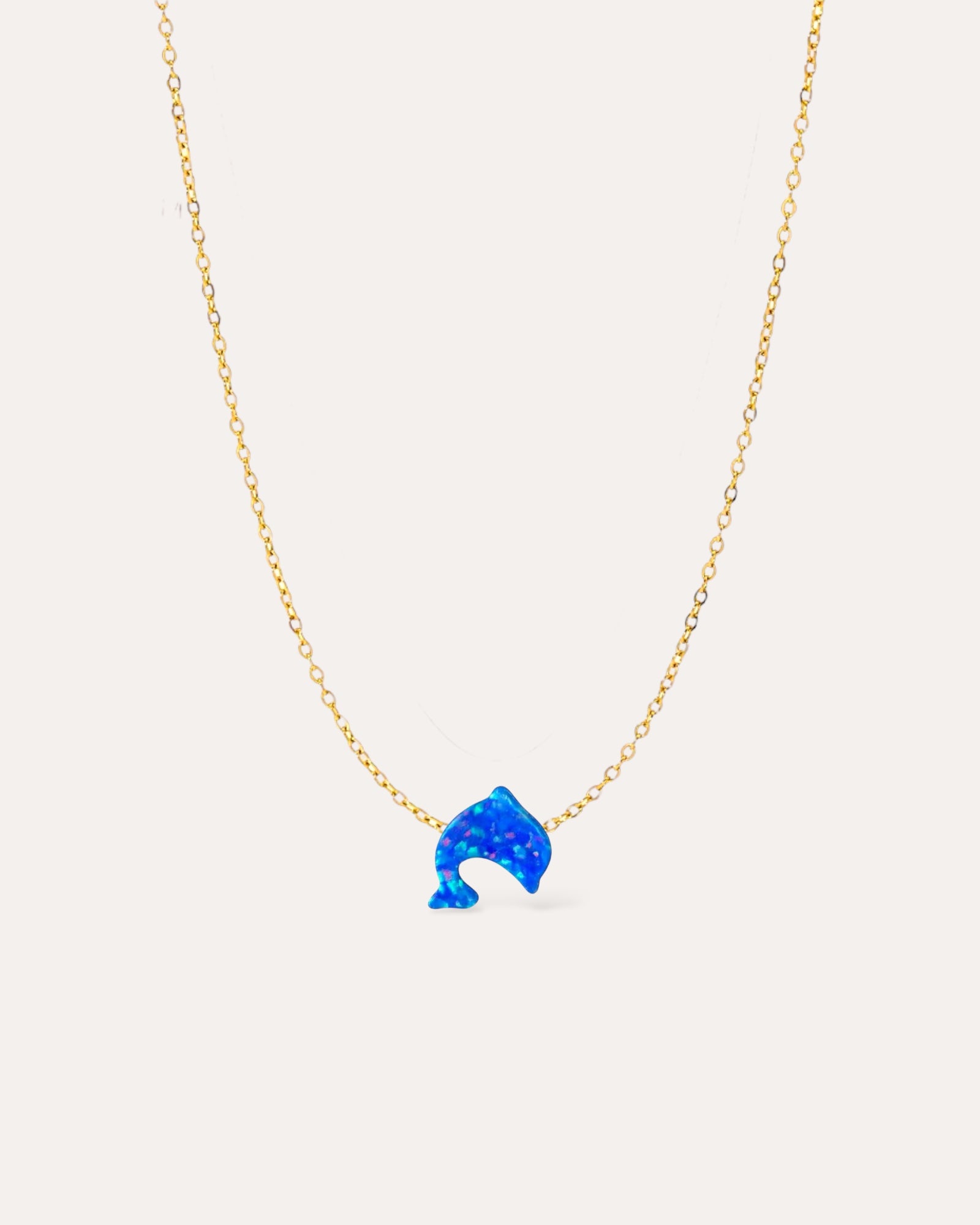 DOLPHIN OPAL NECKLACE
