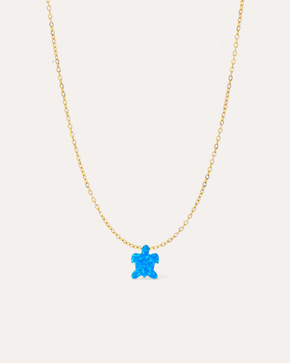 TURTLE OPAL NECKLACE