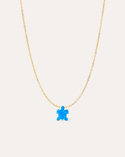 TURTLE OPAL NECKLACE