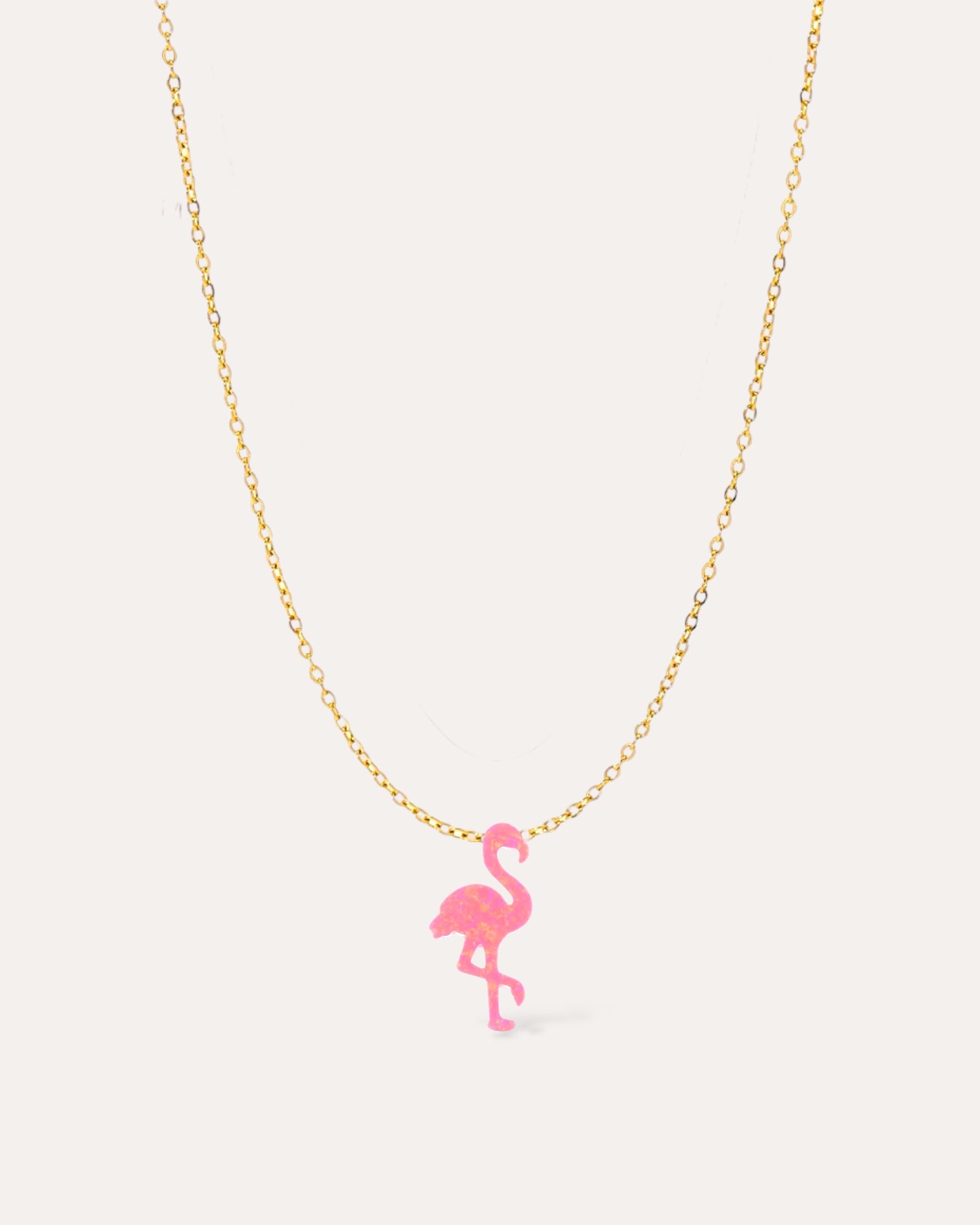 FLAMINGO OPAL NECKLACE