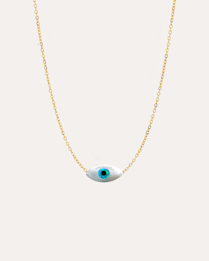 WIDE EYE OPAL NECKLACE