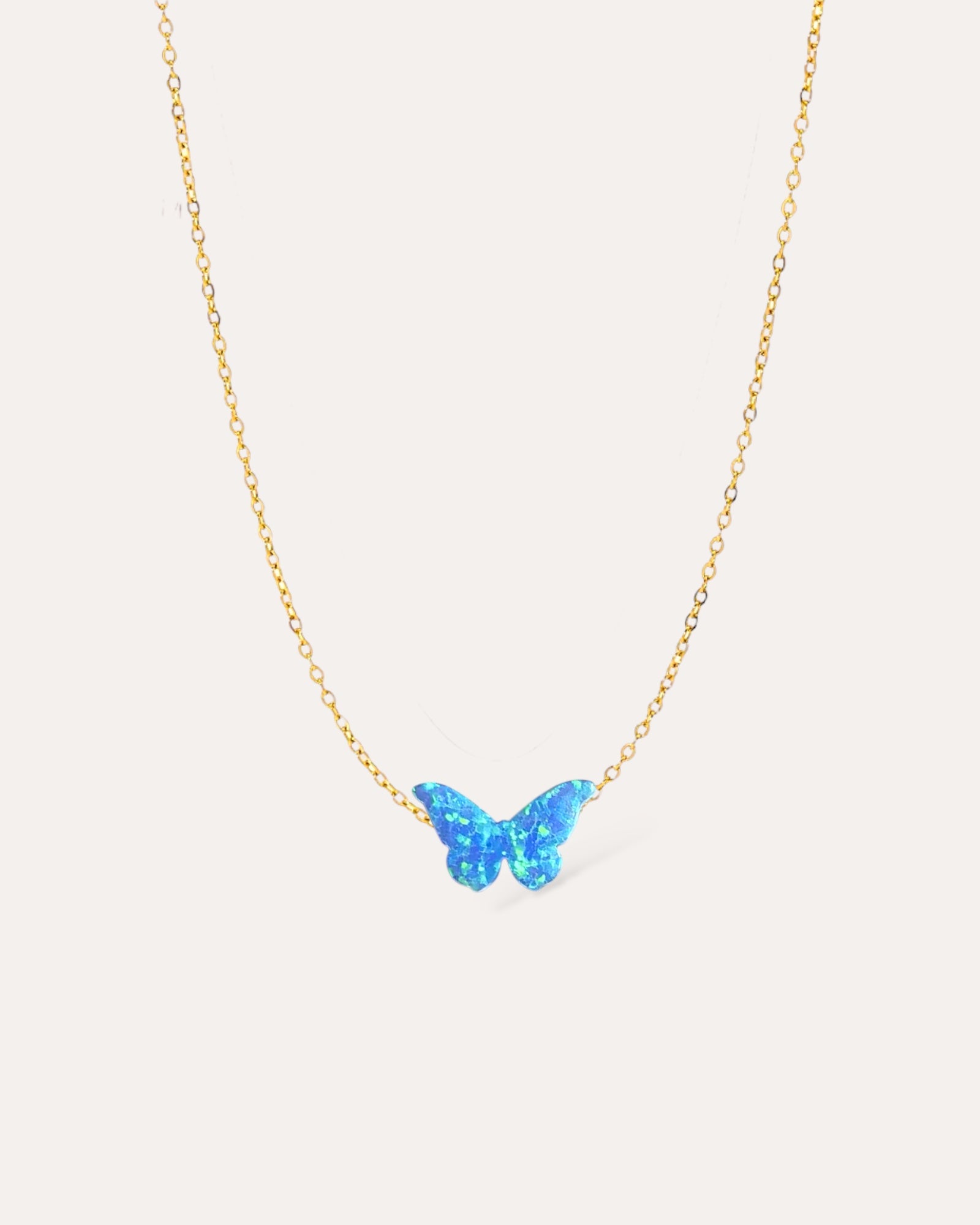 BUTTERFLY OPAL NECKLACE