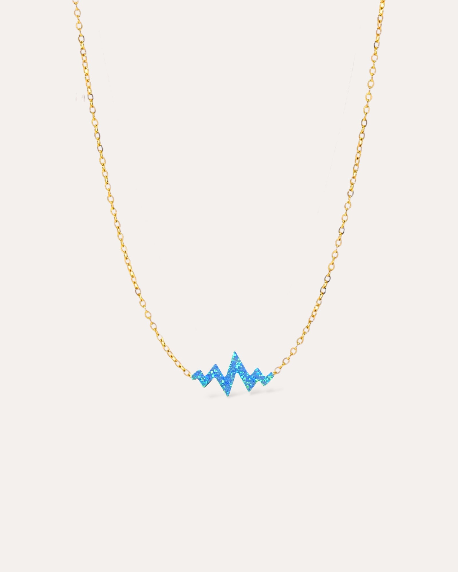 HEART BEATS OPAL NECKLACE