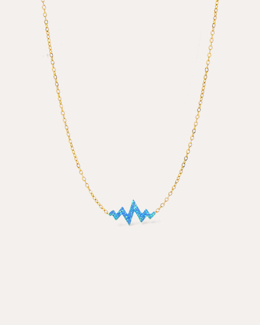 HEART BEATS OPAL NECKLACE